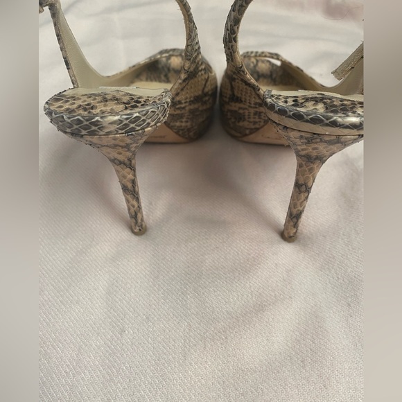 Jimmy Choo snake skin heels, size 36.5 - Picture 3 of 8